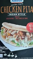 Chicken Pita Indian Style