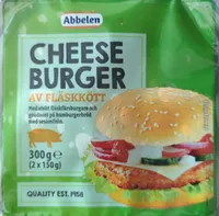 Cheeseburger av fläskkött