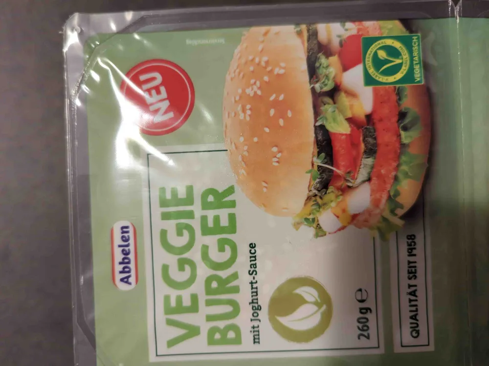 Veggie Burger inkl Sauce