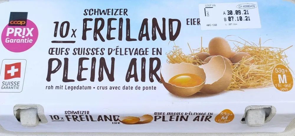 Prix Oeufs