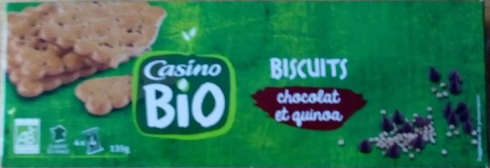 Biscuits chocolat et quinoa