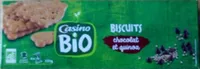 Biscuits chocolat et quinoa