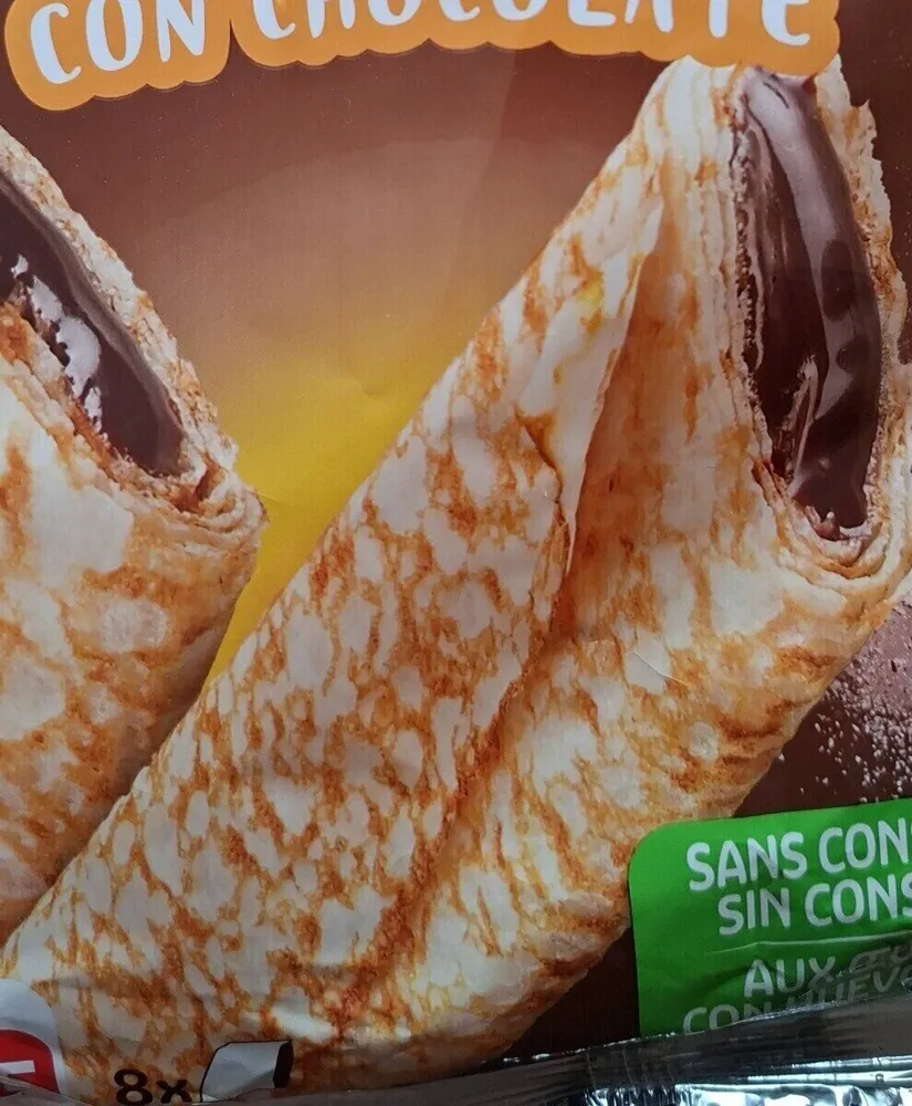 Crèpes au chocolat