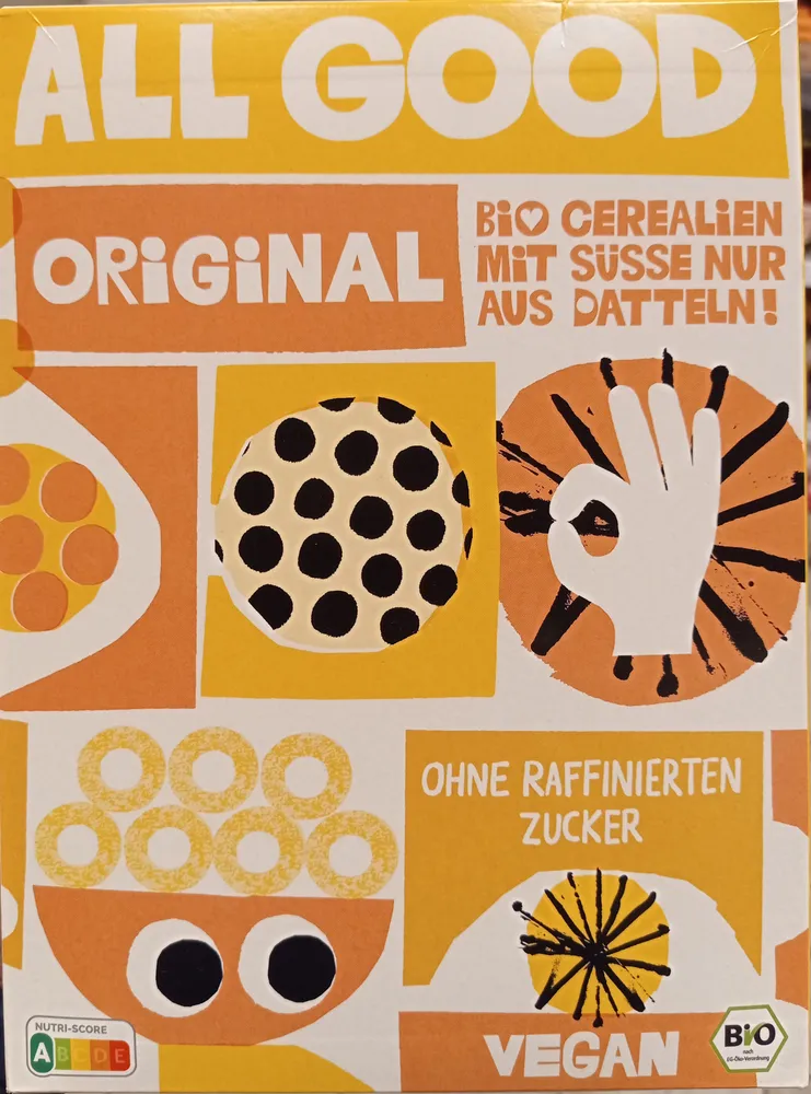 Original Cerealien mit Süsse aus Datteln