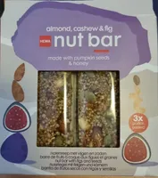 Nut bar almond cashew et fig