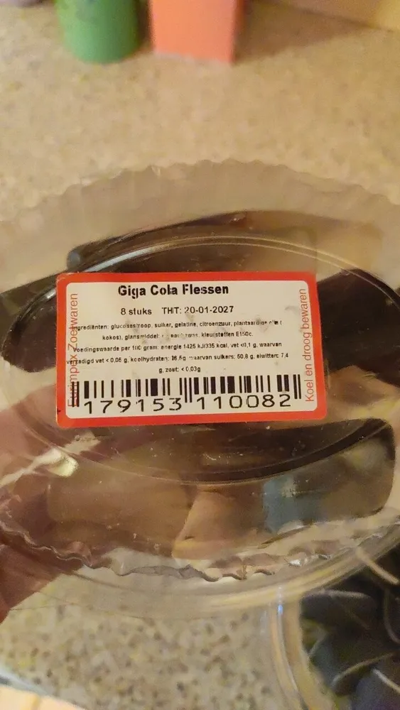 Giga cola flessen