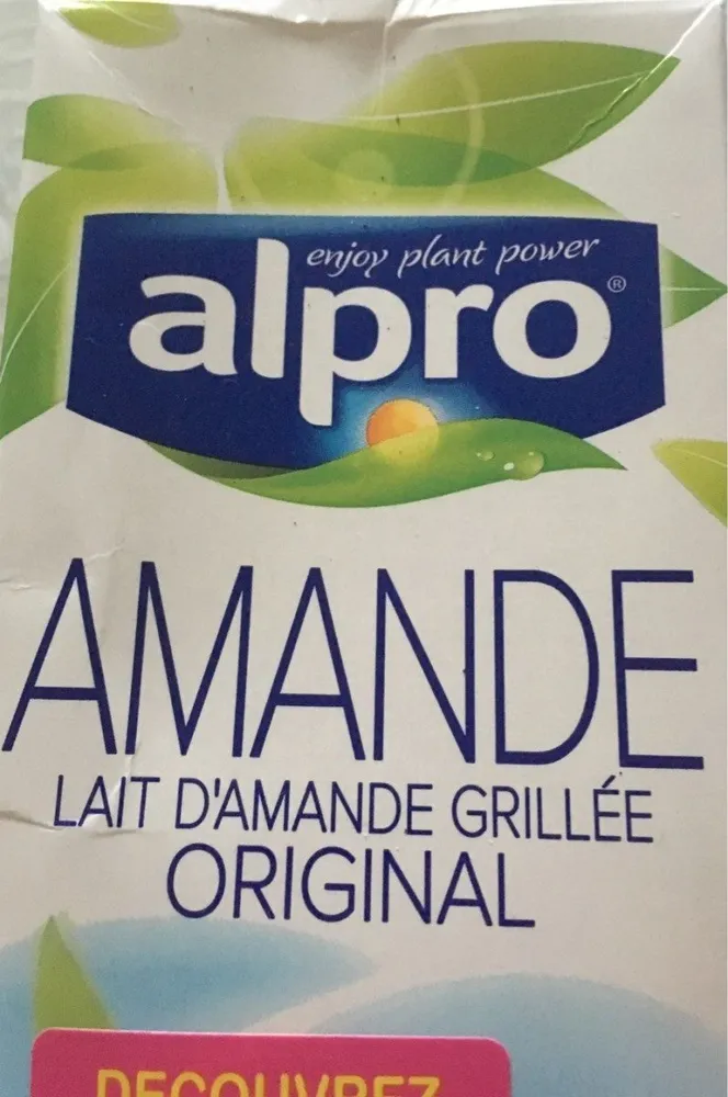 Lait d'amande