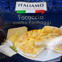 Focaccia quattro formaggi