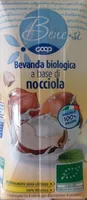 Bevanda biologica a base di nocciola