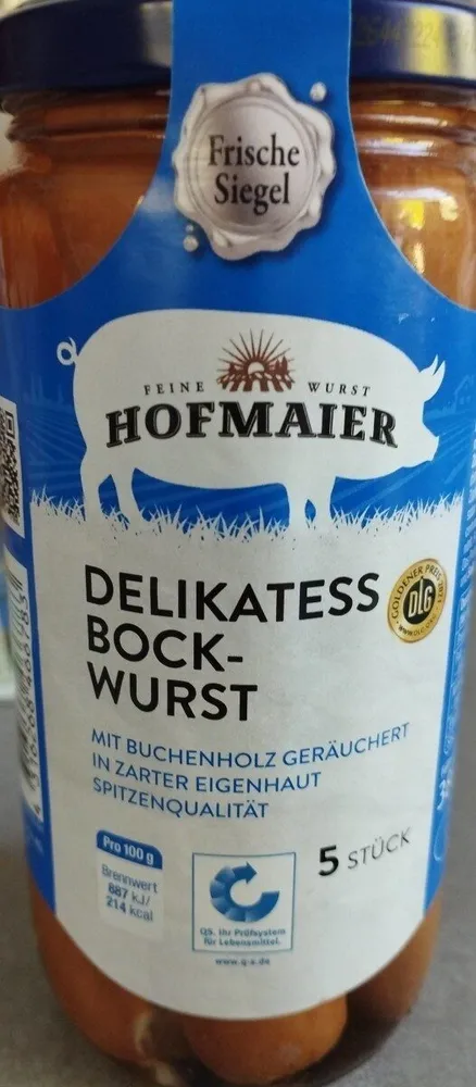 Delikatess Bockwurst