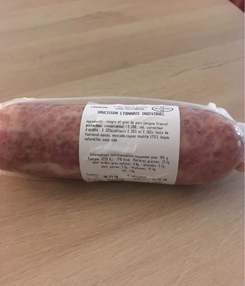 Saucisson de Lyon