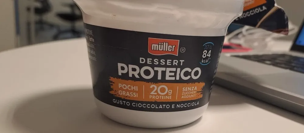 Dessert  proteico