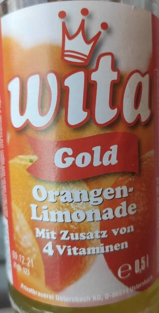 wita Gold Orangenlimonade