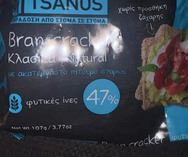 Bran cracker