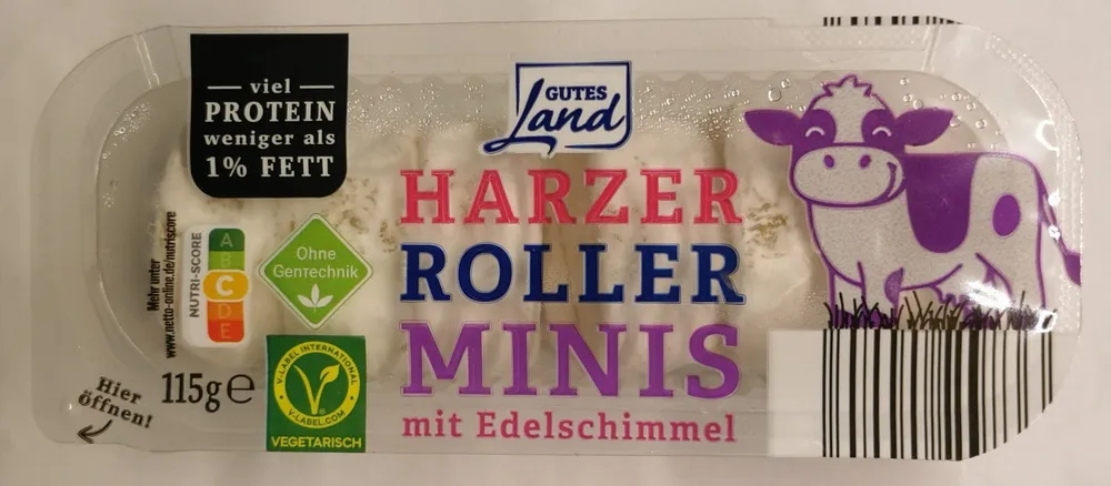Harzer Roller Minis mit Edelschimmel