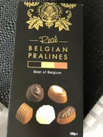 Real belgian pralines