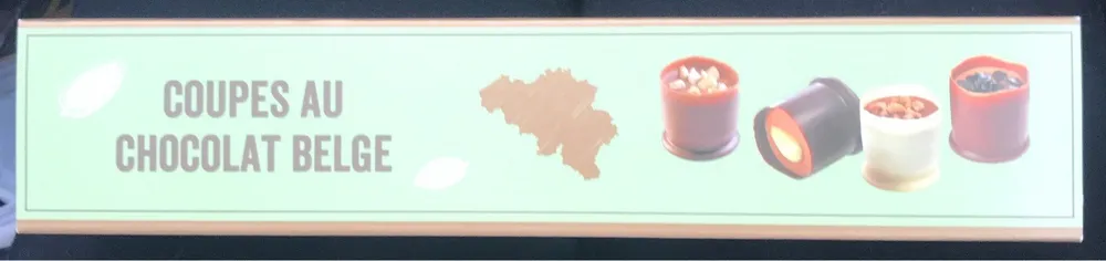 Coupes au Chocolat Belge