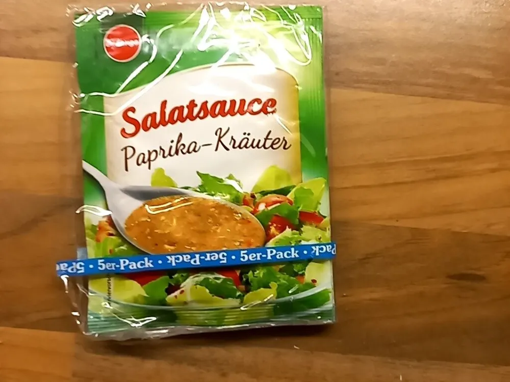 Salatsauce Paprika Kräuter