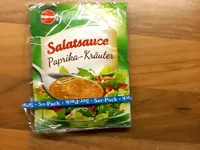 Salatsauce Paprika Kräuter