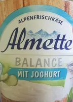 Almette Balance mit Joghurt