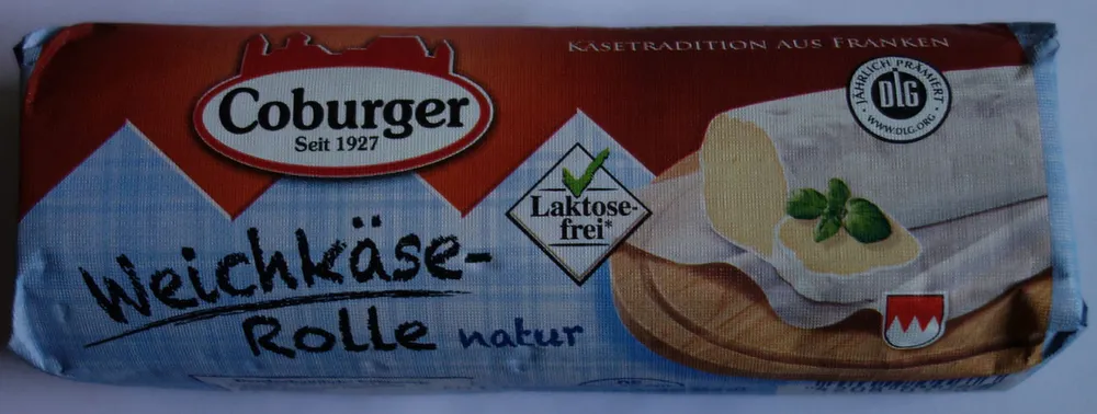 Weichkäse-Rolle natur
