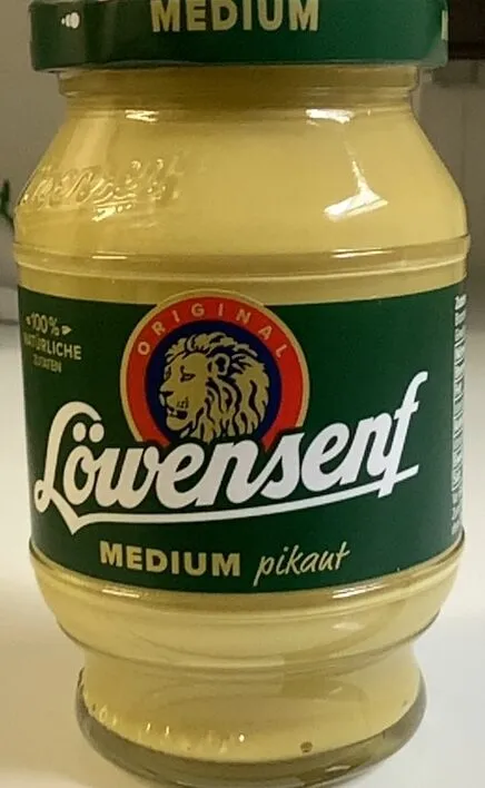 EDEKA Löwensenf Senf Medium pikant 250ml 250ml 1.89€ 1l 7.56€
