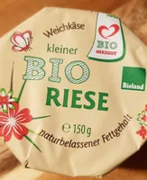 Weichkäse kleiner Bio Riese