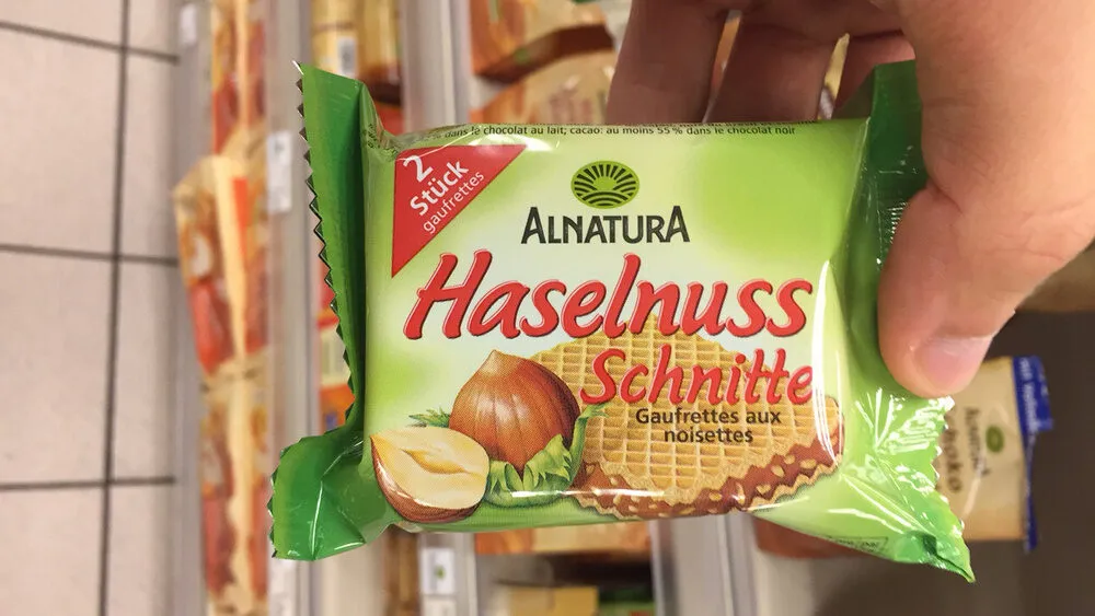 Gaufrettes aux noisettes