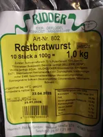Rostbratwurst