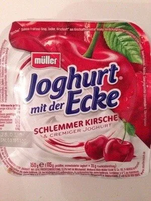 Joghurt mit der Ecke SCHLEMMER KIRSCHE & CREMIGER JOGHURT