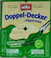 Doppeldecker - Waldmeister + Vanille