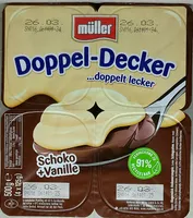 Doppel-Decker - Schoko + Vanille