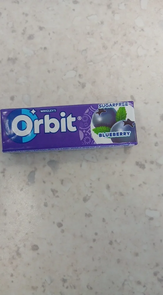 Orbit Blueberry x10 14g Sugar Free