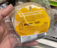 Impossible breakfast sandwich