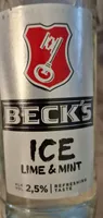 Beck's Ice - Lime & Mint