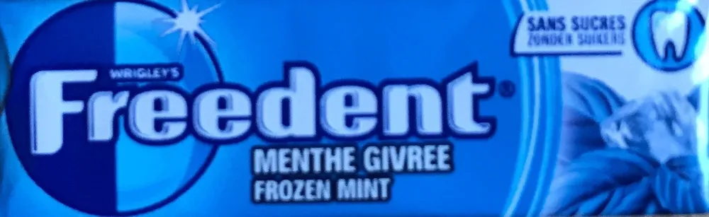 Chewing gum menthe givrée