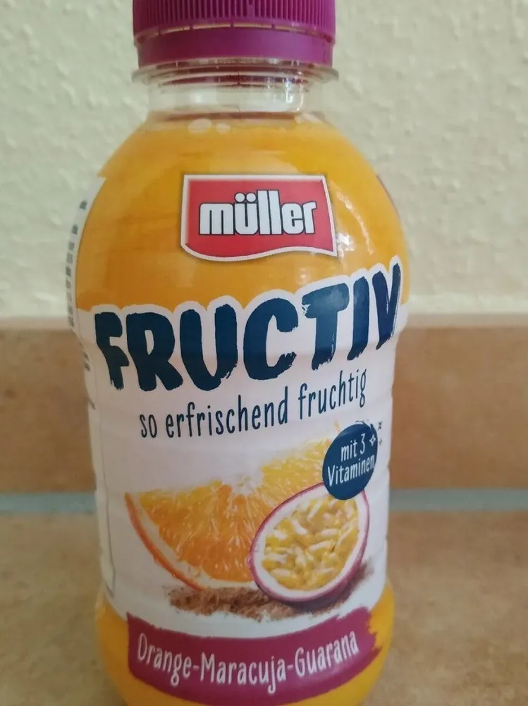 FRUCTIV Orange-Maracuja-Guarana