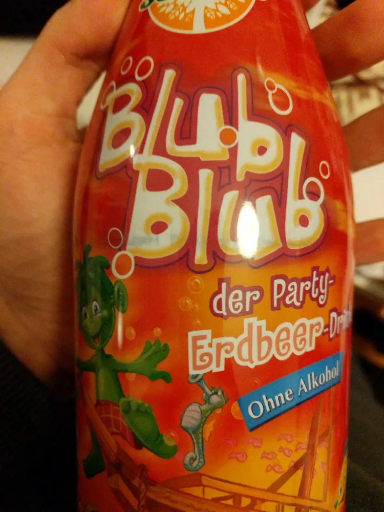 der Party-Erdbeer-Drink