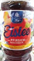 Eistee mit Pfirsichgeschmack