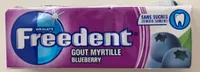 Freedent wrigley's  goût Myrtille