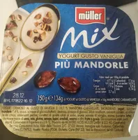 Müller Mix Yogurt gusto vaniglia più mandorle