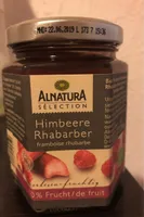 Fruit à tartiner bio Framboise rhubarbe