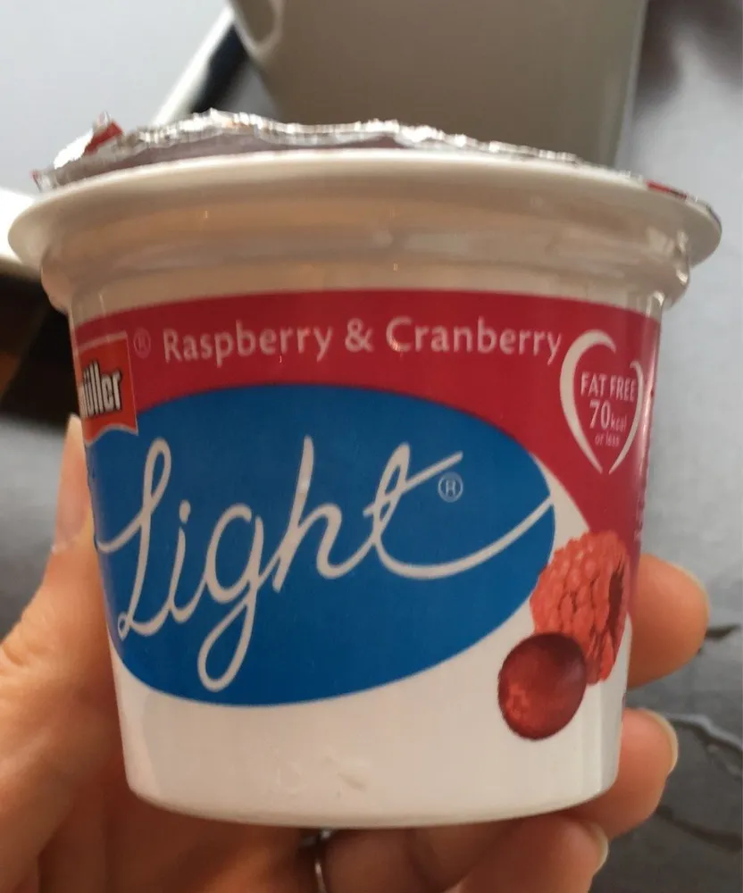 Yaourt raspberry &cranberry