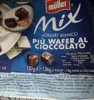 Müller Mix - Yogurt Bianco più Wafer al Cioccolato