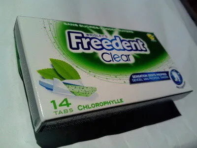 Freedent Clear Tabs Chlorophylle