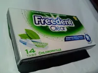 Freedent Clear Tabs Chlorophylle