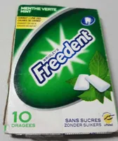 Freedent Menthe Verte
