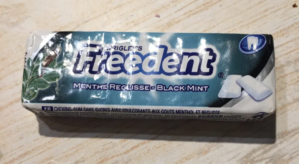 Freedent Black Menthol