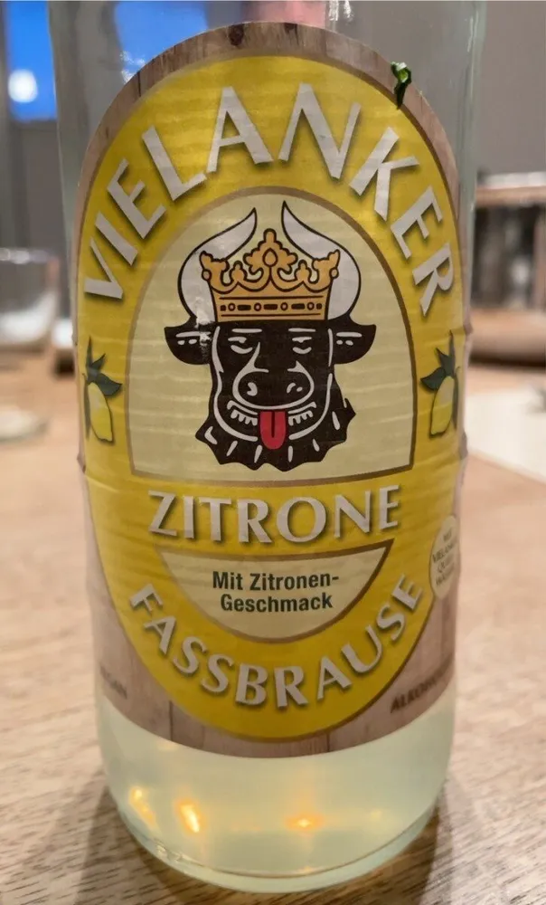 Vielanker Fassbrause Zitrone