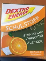 Schulstoff Orange